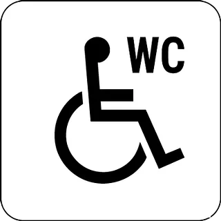 barrierefreies WC